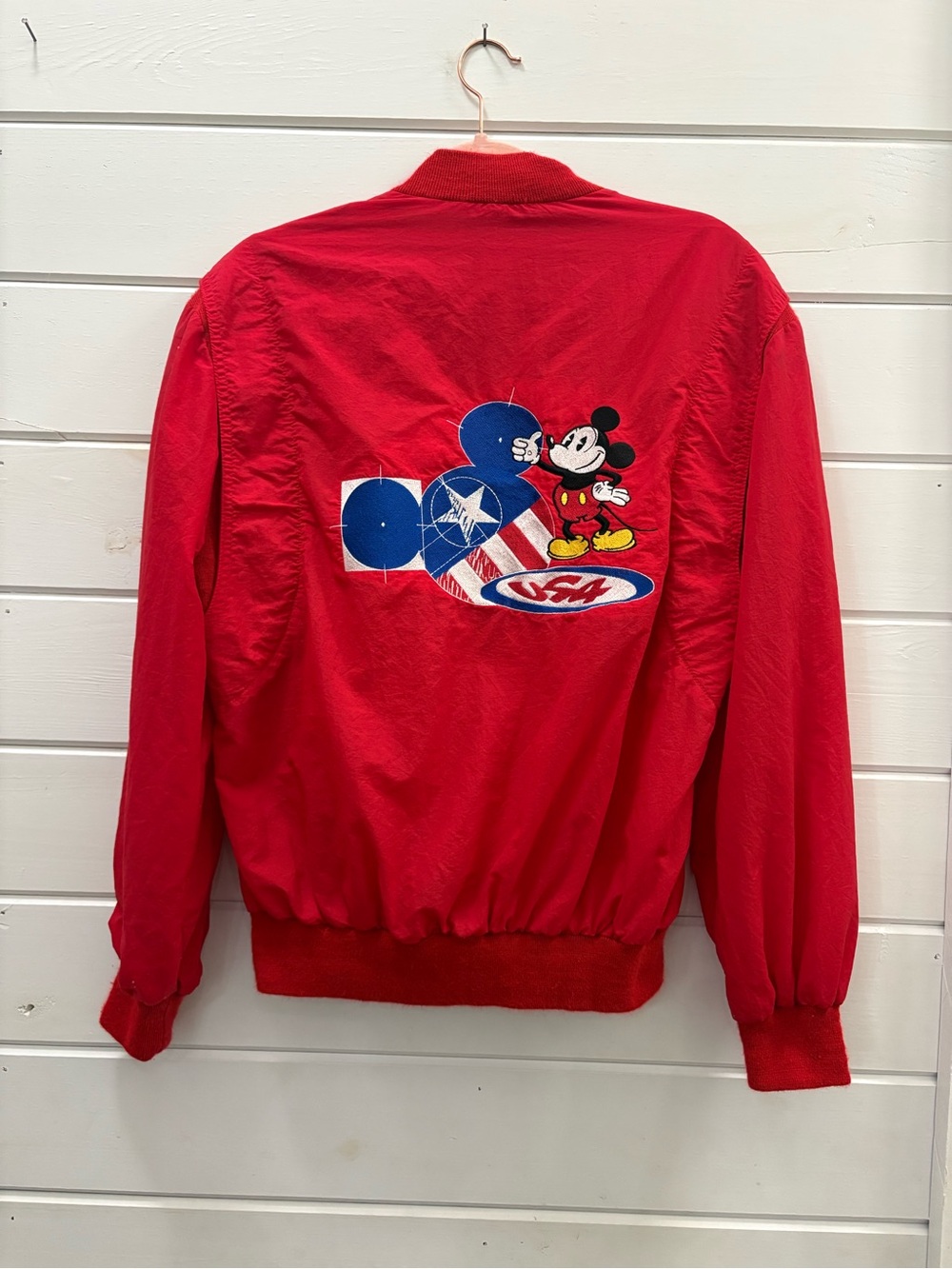 Vintage Disney Mickey Mouse USA bomber jacket, unisex size small - Picture 2 of 15
